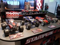 Verschiedene Traxxas-Modelle auf der Spielwarenmesse Nürnberg