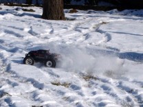 HPI Savage XS Flux im Schnee 2