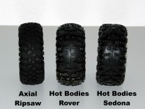 Axial Ripsaw, Hot Bodies Rover und Hot Bodies Sedona