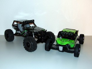 Axial Wraith und EXO mit Lightbar