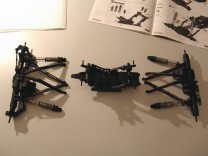 Aufbau des Axial XR10: Chassis