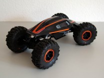 Aufbau des Axial XR10: Roller lackiert