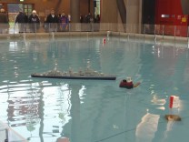 Schiffsbecken auf der Modell Süd 2013