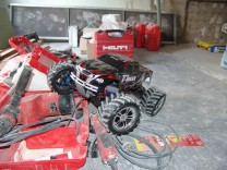 Traxxas E-Maxx - Baustellenparcours