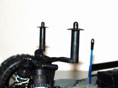 Traxxas Slash 4x4 LCG Dodge Karosserieträger