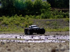 Traxxas E-Maxx Dual Titan 775 auf der "Seenplatte"