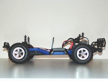 Traxxas Slash mit LCG-Chassis