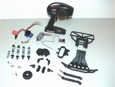 Teile für den Umbau des Traxxas Slash 2WD