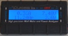 Wattmeter: Anzeige des maximalen Stroms in Ampere (A)