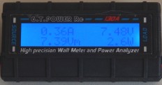Wattmeter: Anzeige der niedrigsten Spannung in Volt (V)