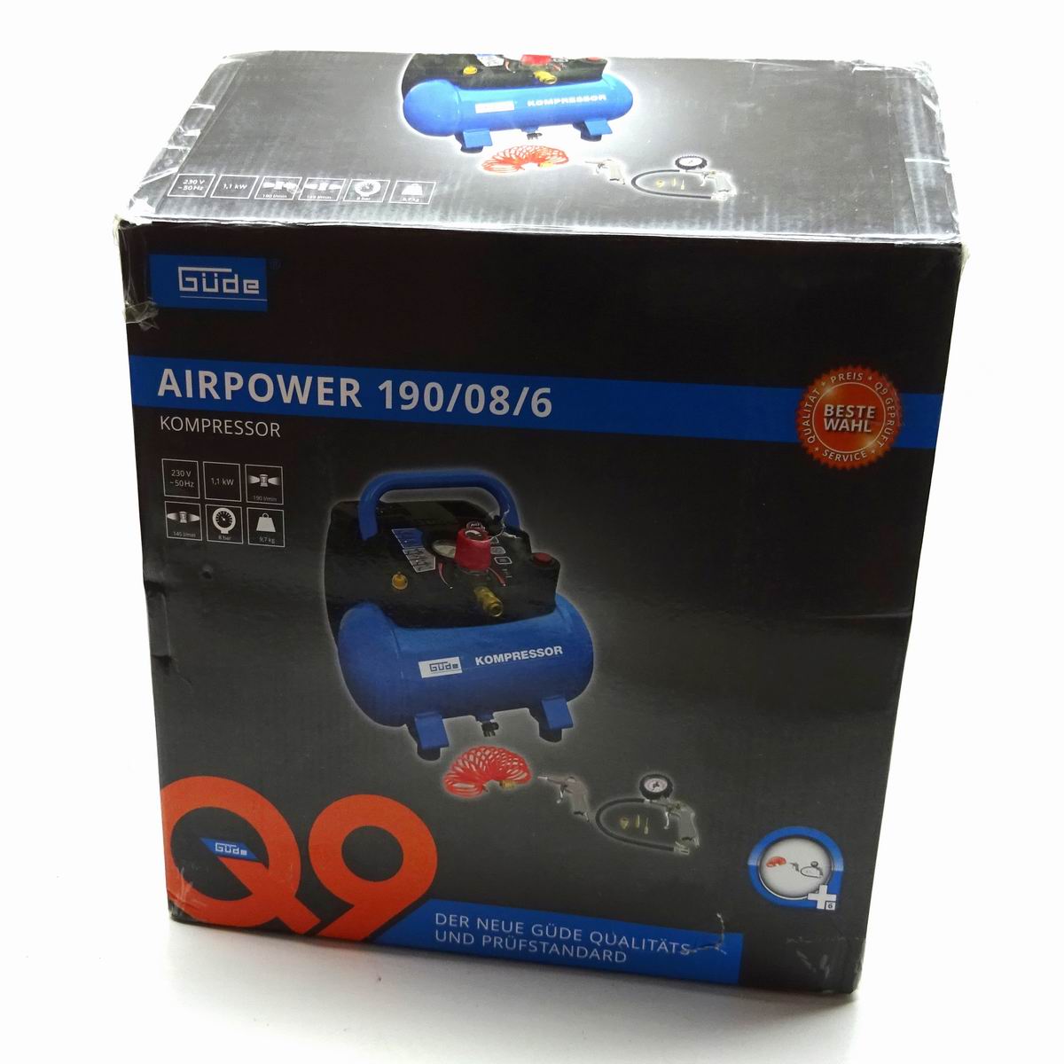 Mini-Kompressor_Güde_Airpower_190-80-6_OVP › RC-HeliCar